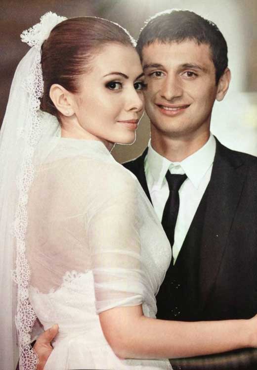 Алан Дзагоев и жена Зарема 1