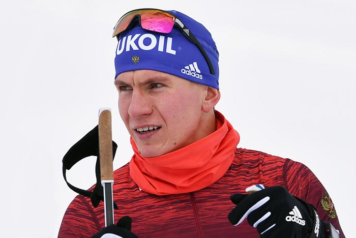 лыжник Александр Большунов