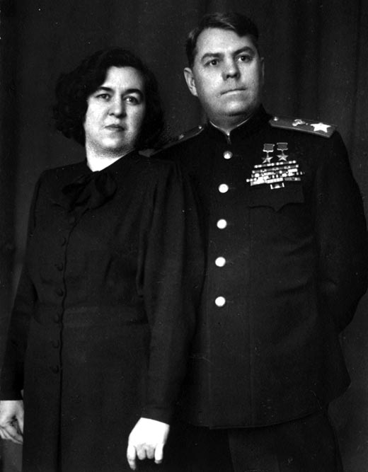 Маршал Василевский и жена Екатерина