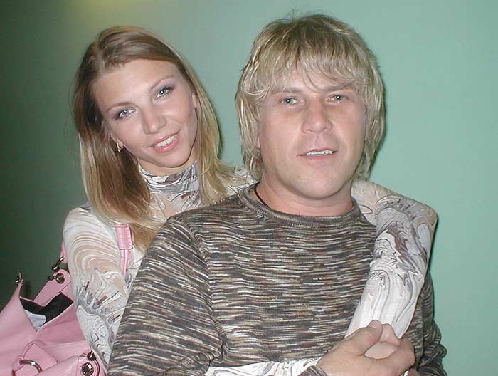 Алексей Глызин с женой