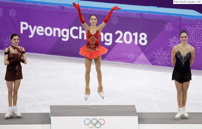 Алина Загитова олимпийская чемпионка