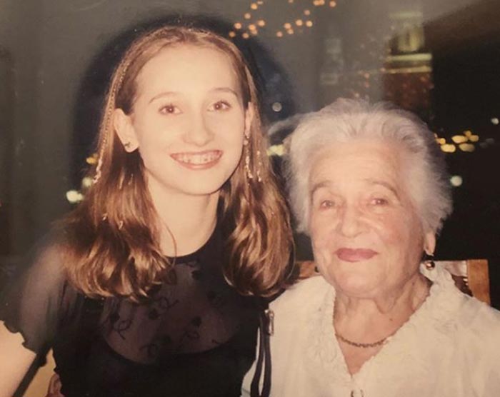 Анастасия Винокур и бабушка Анна