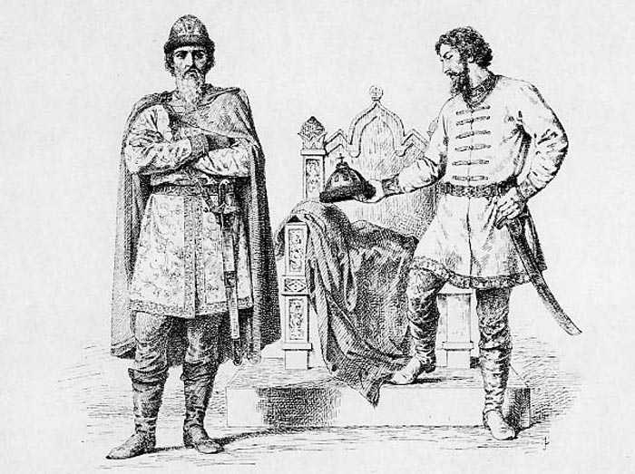Великие князья Святослав Всеволодович и Андрей Ярославич