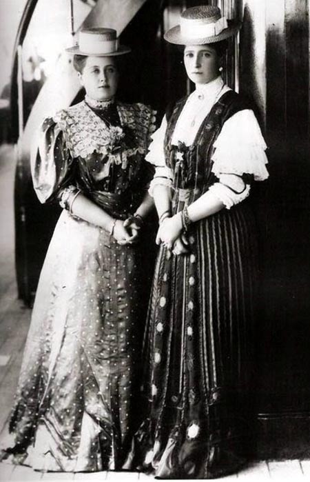 Анна Вырубова и императрица Александра Федоровна