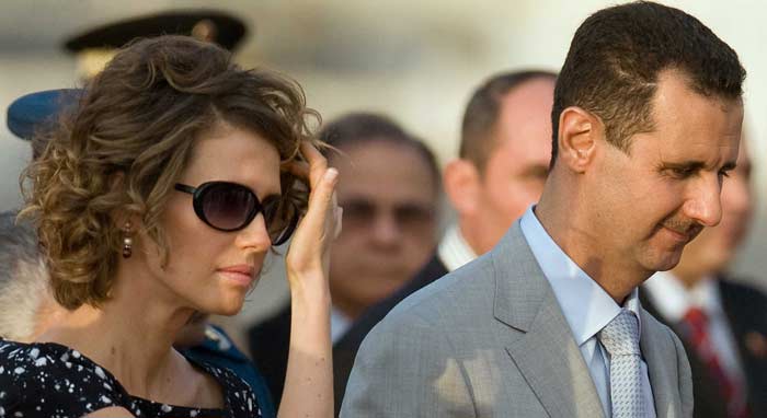 Башар Асад с женой 2
