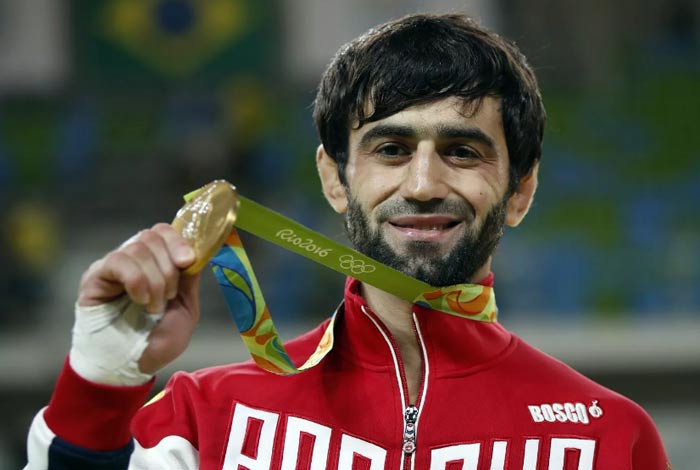 Олимпийский чемпион Беслан Мудранов