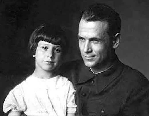Борис Бабочкин с дочерью Натальей