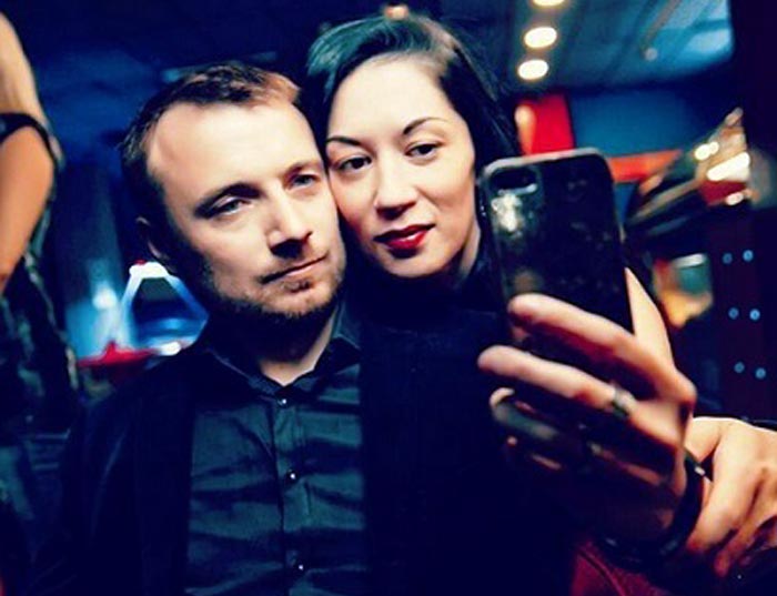 Дария Воскобоева и муж Влад