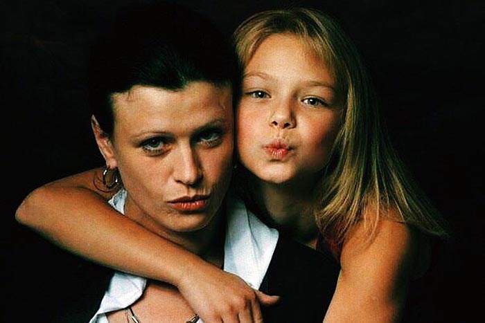 Дарья Гончарова и дочь Таисия Вилкова