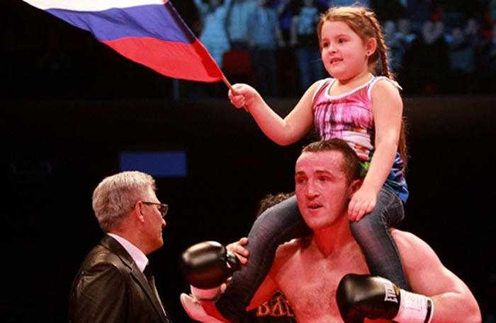 Денис Лебедев с дочерью