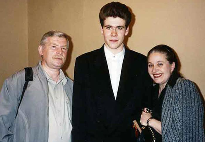 Денис Мацуев с родителями
