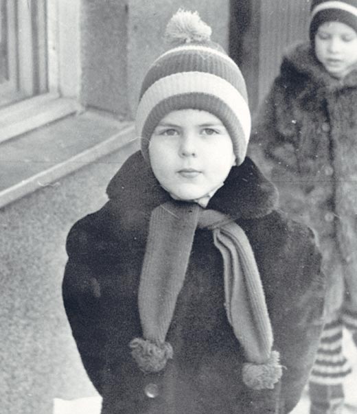 Дмитрий Борисов в детстве