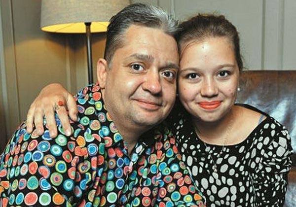 Дмитрий Барков и дочь Мария