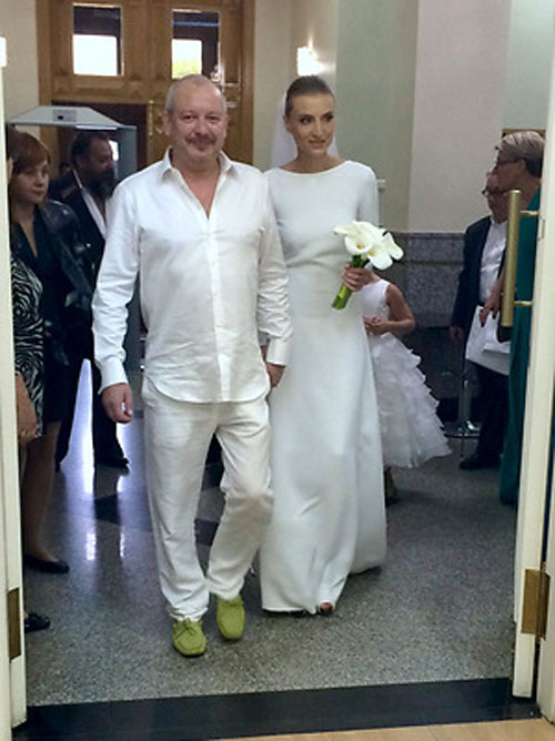 Дмитрий Марьянов с женой Ксенией 3