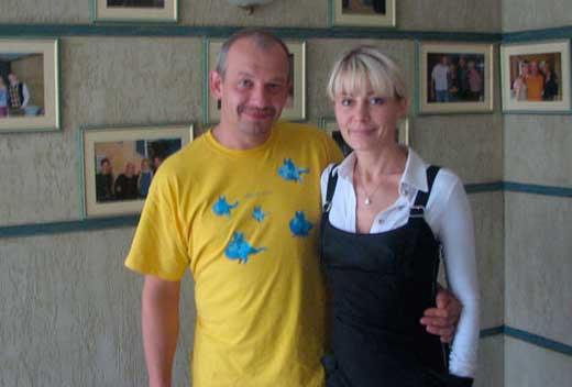 Дмитрий Марьянов и Ольга Аносова