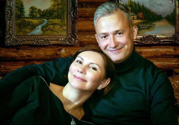 Елена Бондаренко и муж Андрей