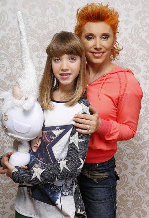 Елена Воробей и дочь София