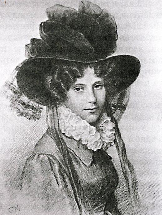 Анастасия Львовна жена Евгения Баратынского