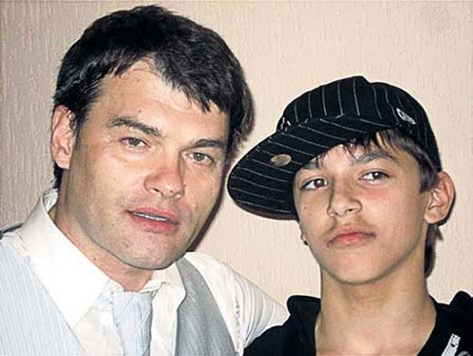 Евгений Дятлов и сын Фёдор