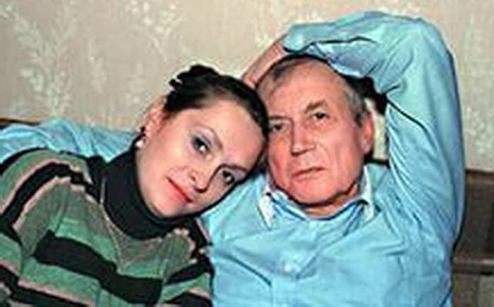 Евгений Евтушенко и Мария Новикова