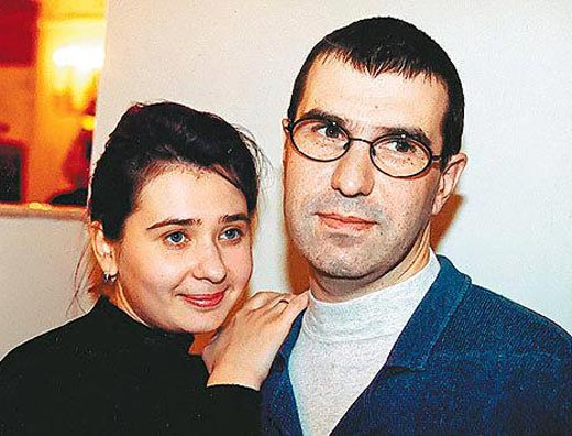 Евгений Гришковец и жена Елена