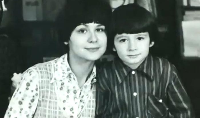 Галина Веневитинова и сын Дмитрий
