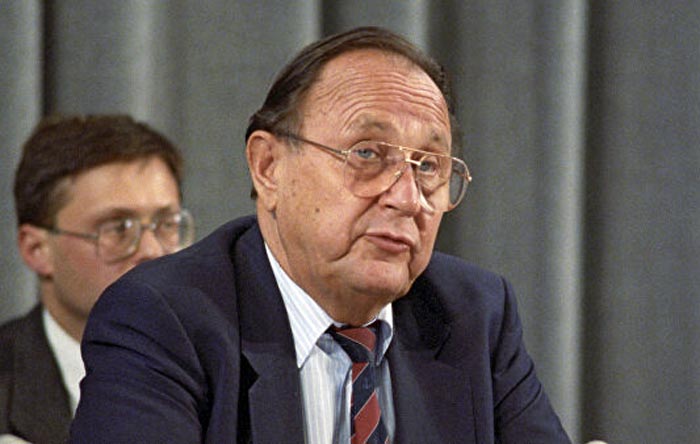 Министр иностранных дел ФРГ Ганс-Дитрих Геншер