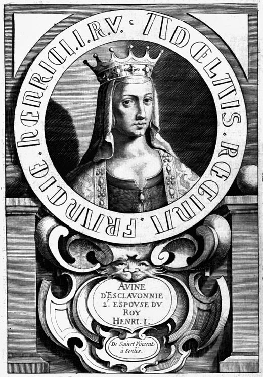 Анна Ярославна вторая жена Генриха I