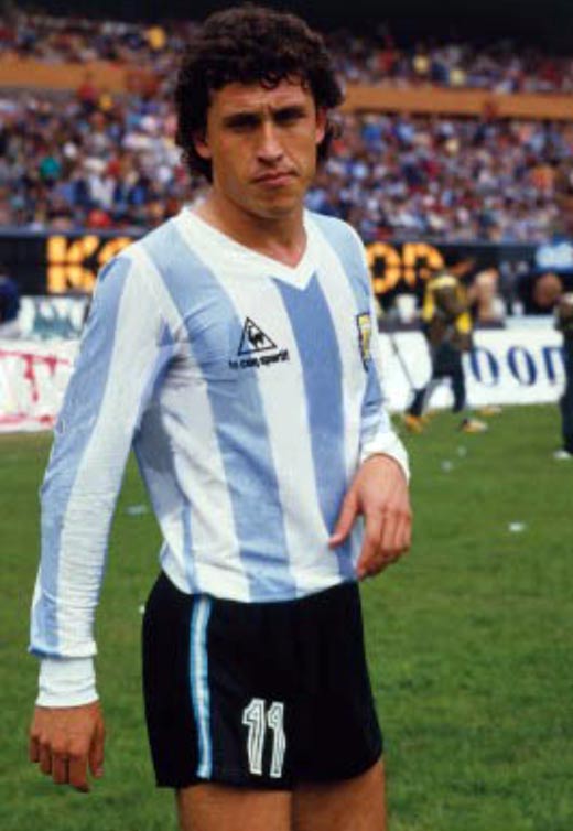 Аргентинский футболист Хорхе Вальдано