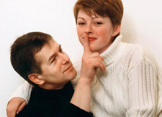 Игорь Ливанов с женой Ольгой
