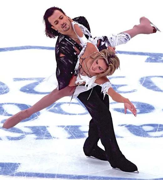 Илья Авербух и Ирина Лобачёва на льду