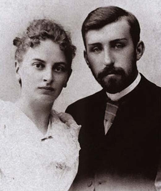 Инесса Арманд с мужем