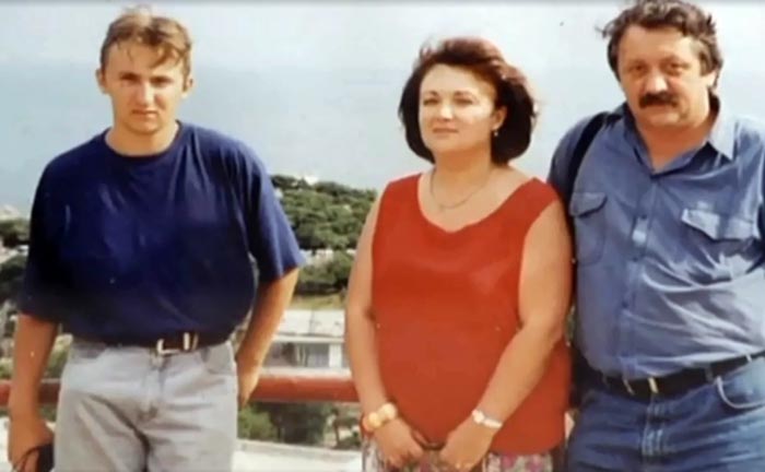 Ирина Борисова с мужем и сыном