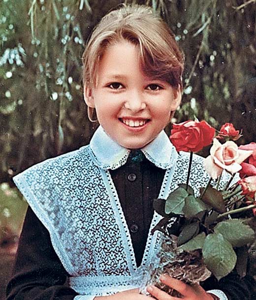 Ирина Дубцова в детстве