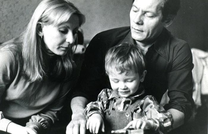 Ирина Маликова и Михаил Жигалов с сыном