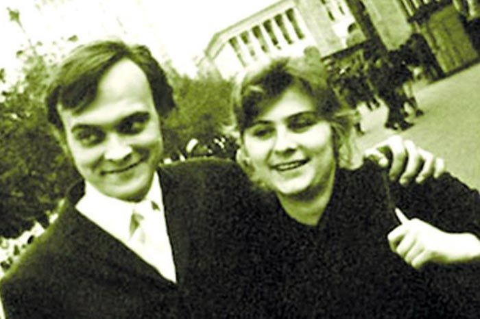 Иван Миколайчук и жена Мария