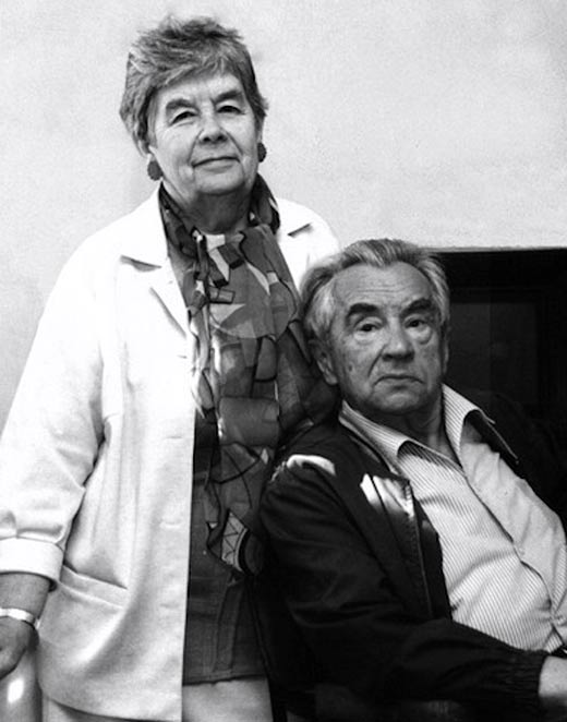Ярополк Лапшин и жена Лариса Козлова