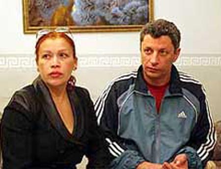 Юрий Бойко и жена Вера