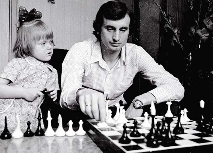 Юрий Гаврилов с дочерью