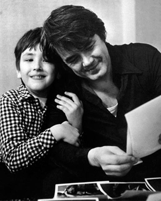 Юрий Гуляев с сыном