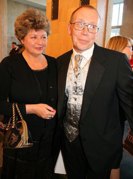 Юрий Вяземский и жена Татьяна