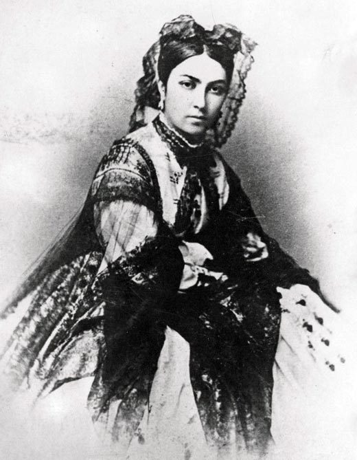 Княгиня Елизавета Дмитриевна Барятинская в молодости