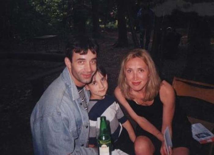 Лариса Блажко и Дмитрий Певцов с сыном