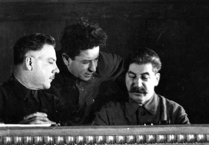 Лев Мехлис и Иосиф Сталин