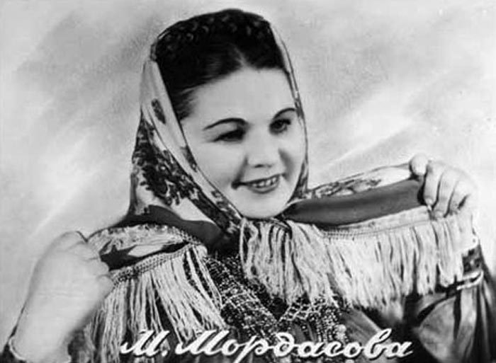 Мария Мордасова в молодости