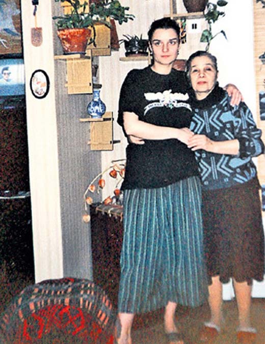 Мария Виноградова и дочь Ольга