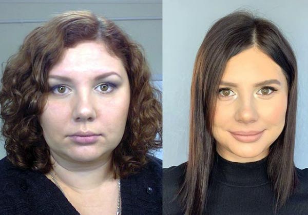 Марина Балмашева до и после похудения
