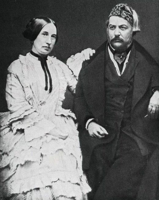 Михаил Глинка и жена Мария
