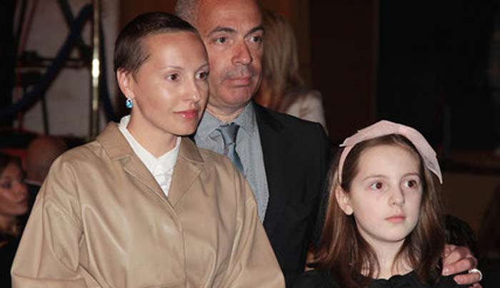 Михаил Грушевский и Ирина Миронова с дочерью