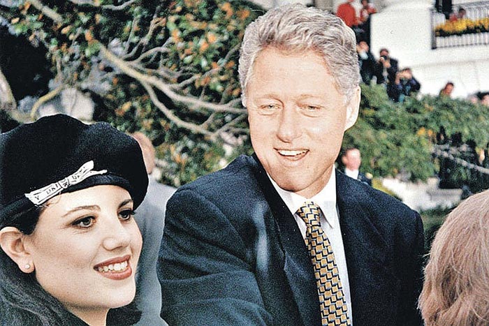 Моника Левински и Билл Клинтон 2